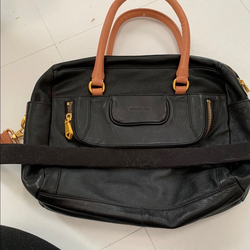 Black Christopher Kon satchel
